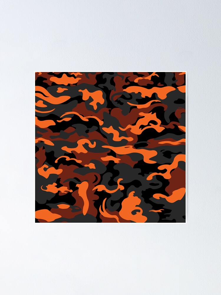 WhiteTail - Camo - Fire Orange