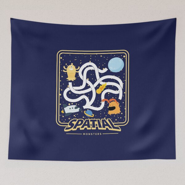 Item preview, Spatial Monsters designed and sold by AladdinMktgs.