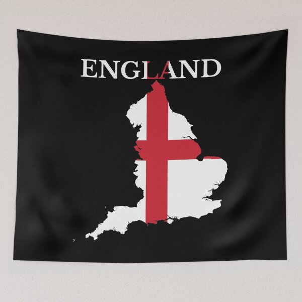 Item preview, England Map Flag designed and sold by marosharaf.
