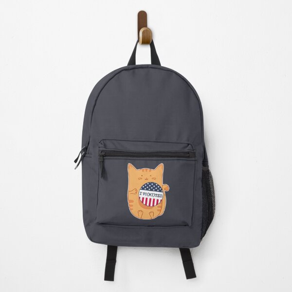 Item preview, I Voted I Vomited Cat Funny Election Day Sticker designed and sold by mindeverykind.