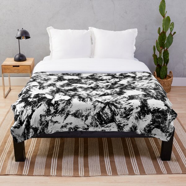 Item preview, Black and White Contrast Brushstrokes designed and sold by Carolina Diaz.