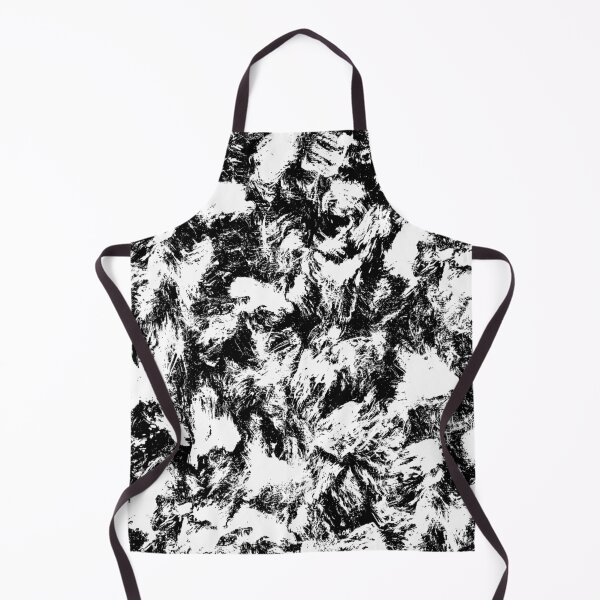 Item preview, Black and White Contrast Brushstrokes designed and sold by Carolina Diaz.