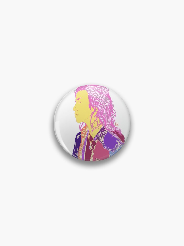 Thumbnail 1 of 3, Pin, Fashion Portrait designed and sold by kelberlee.