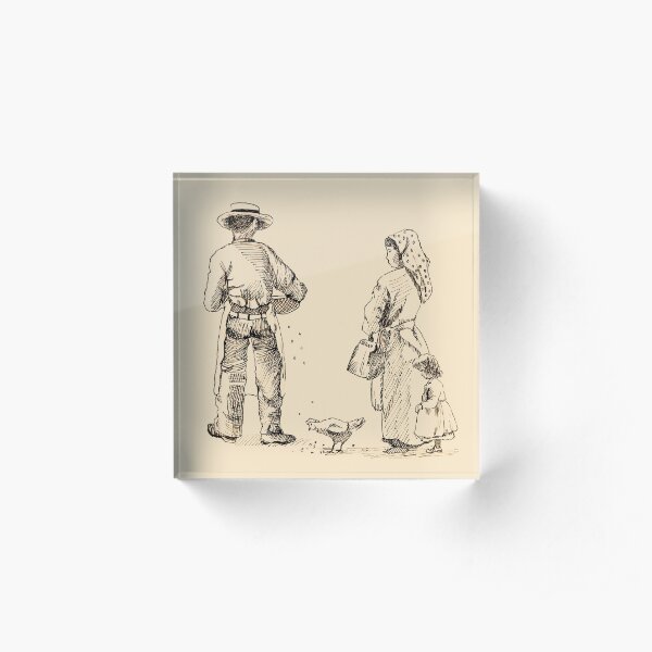 The Chicken Keepers Acrylic Block