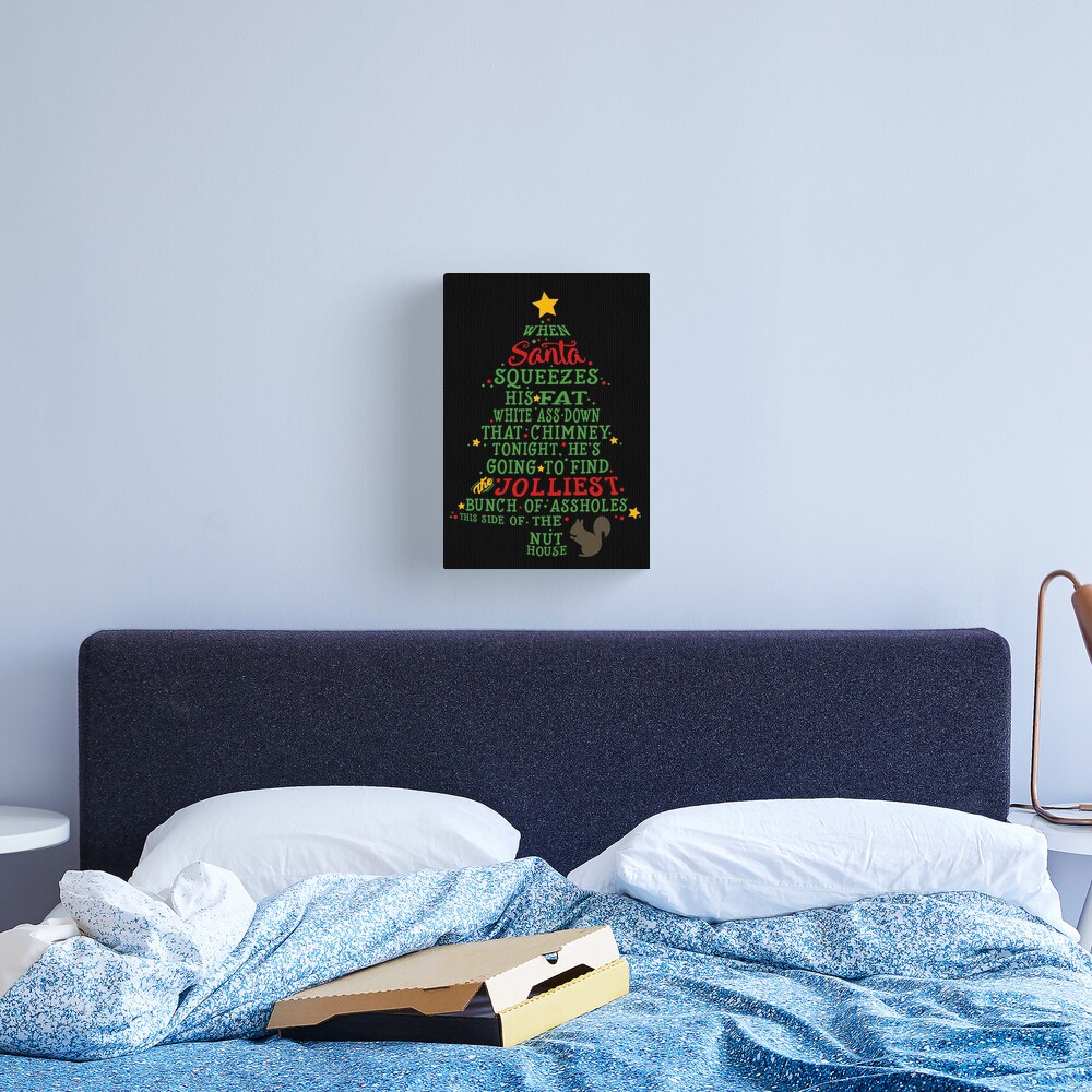 Discover Jolliest Bunch of A-holes | Canvas Print