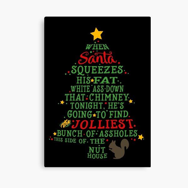 Discover Jolliest Bunch of A-holes | Canvas Print