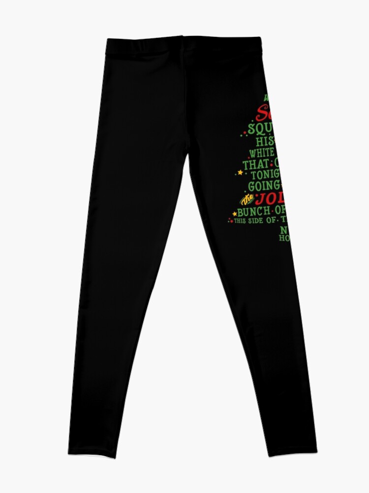 Alternate view of Jolliest Bunch of A-holes Leggings