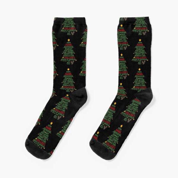 Jolliest Bunch of A-holes Socks