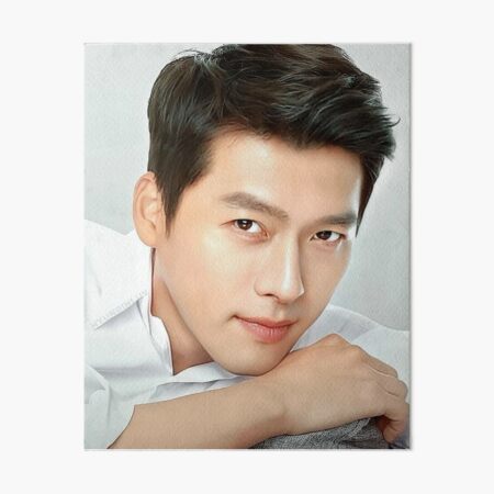 Hyun Bin Art Board Print