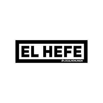Vorschaubild zum Design El hefe Aufkleber von Localnonunion