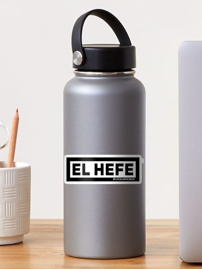Thumbnail 1 von 3, Sticker, El hefe Aufkleber designt und verkauft von Localnonunion.
