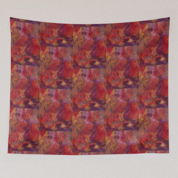 Item preview, Design based on an original abstract painting. designed and sold by MatchTheDrapes.
