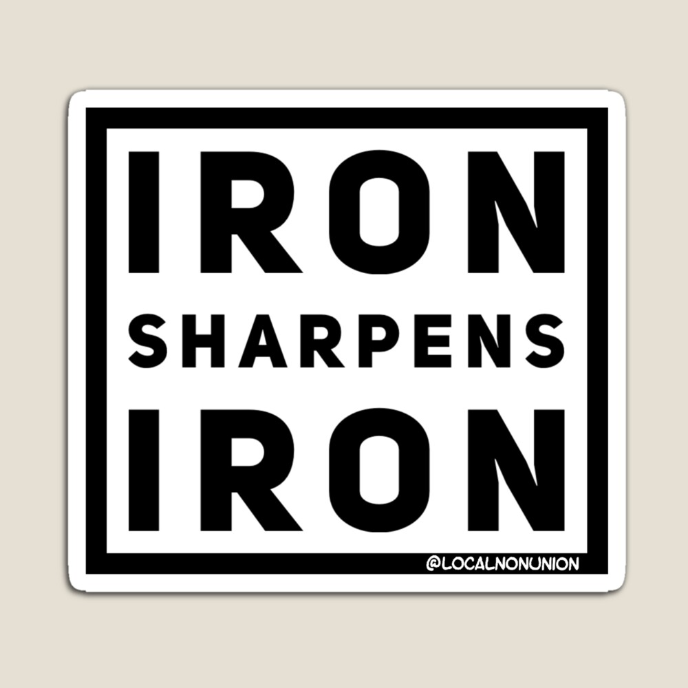 Iron Sharpens Iron Patch