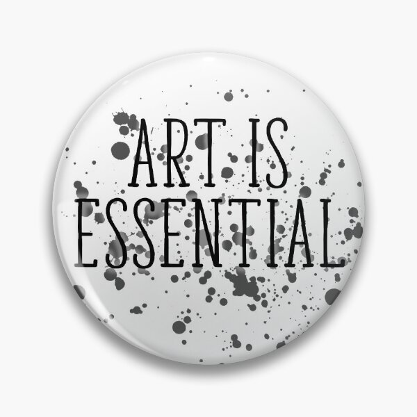 Item preview, art is essential - paint splatter designed and sold by introvertcafe.