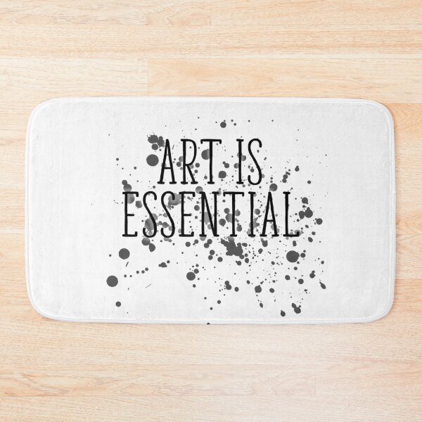Item preview, art is essential - paint splatter designed and sold by introvertcafe.