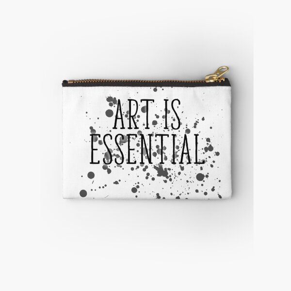 Item preview, art is essential - paint splatter designed and sold by introvertcafe.