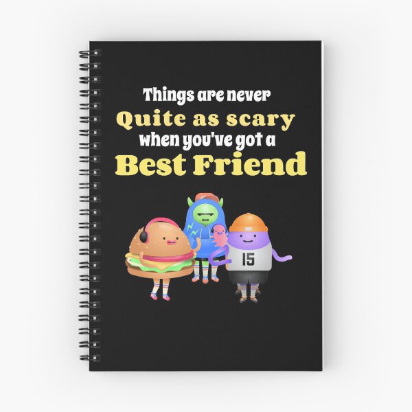 Item preview, Things are never quite as scary when you've got best friend designed and sold by BuddiesShops.