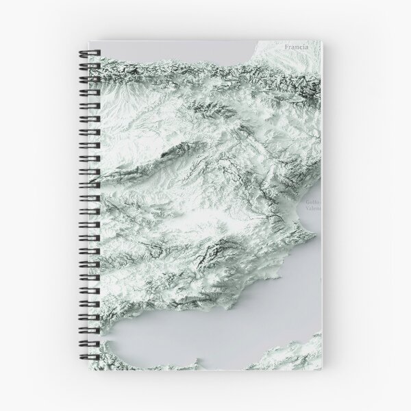 Item preview, Spain and Iberian Peninsula Relief Map Digitally-Rendered  designed and sold by ThinkAboutMaps.