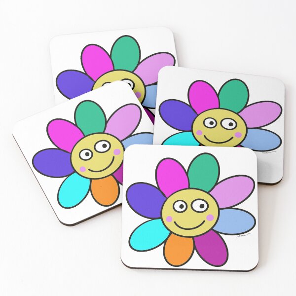 Item preview, Happy Colorful Flower Design by Jelene designed and sold by Jelene.
