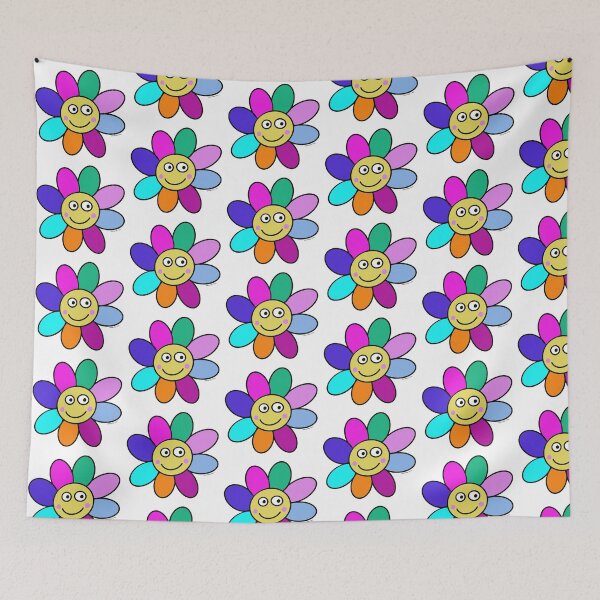 Item preview, Happy Colorful Flower Design by Jelene designed and sold by Jelene.
