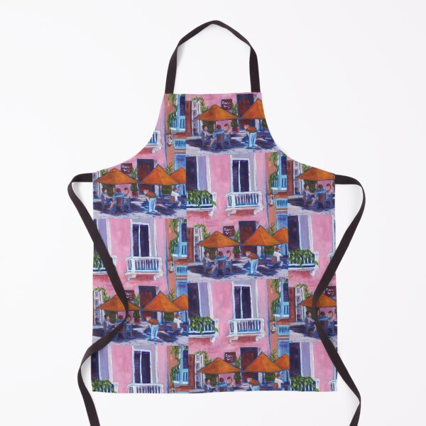 Item preview, Street Scene with Umbrellas designed and sold by MatchTheDrapes.