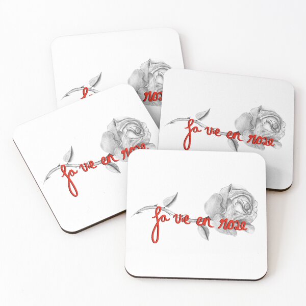 Item preview, Black and White La Vie en Rose designed and sold by CreationCarson.