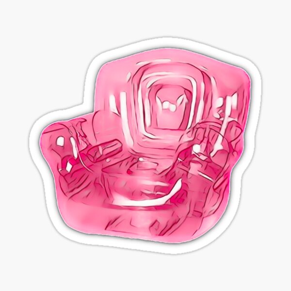 "pink chair" Sticker for Sale by cnsao8o7 Redbubble