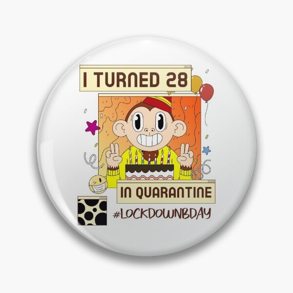 Item preview,    CUMPLÍ 28 EN CUARENTENA #LOCKDOWNBDAY designed and sold by BuddiesShops.