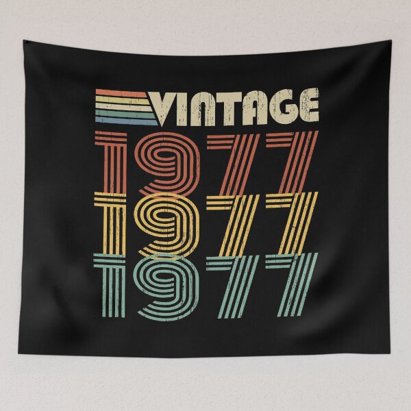 Item preview, Vintage 1977 43rd Birthday Gift 43 Years Old Born In 1977 designed and sold by Takatv.