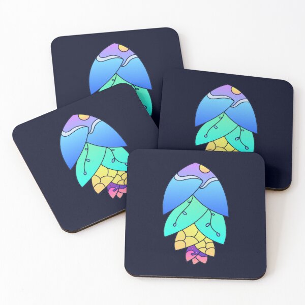 Item preview, Rainbow Tiki Elemental Leaf designed and sold by Quantum-Duck.