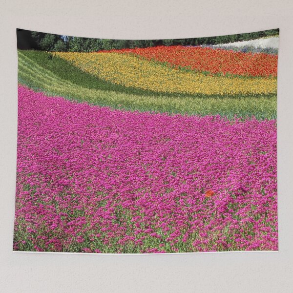 Item preview, Rainbow flower field ,Nature multi-color flower  designed and sold by JobaBreezy.