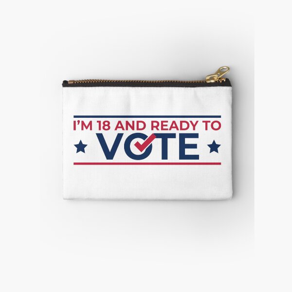 Item preview, First Time Voter - 18 and Ready To Vote designed and sold by Maria Garcia.