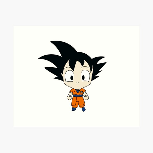 Dragonball Sticker - Goku Chibi 2 Art Print for Sale by PuppyPals3