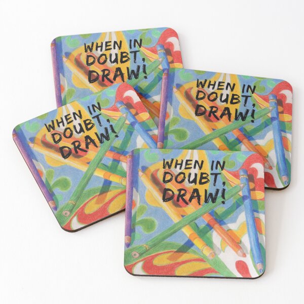Item preview, Encouraging Original pencil design  designed and sold by MatchTheDrapes.
