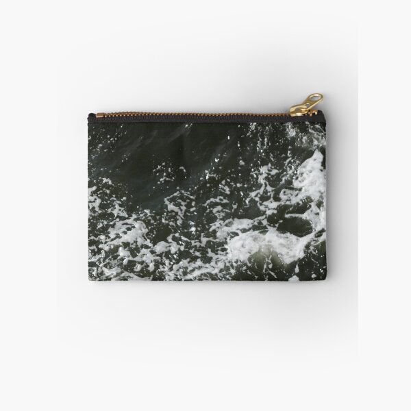 Item preview, Dark Blue Ocean Water with white foaming Waves designed and sold by frankheights.