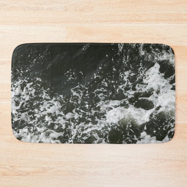 Item preview, Dark Blue Ocean Water with white foaming Waves designed and sold by frankheights.