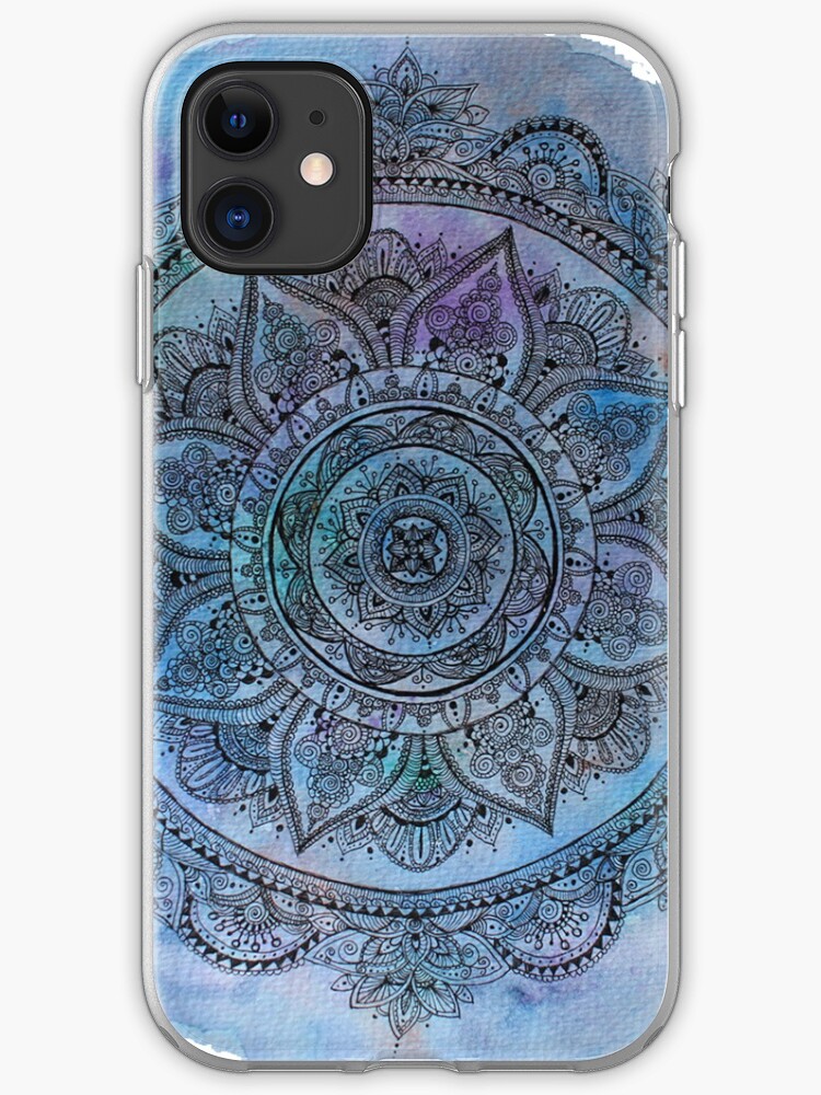 Mandala Blue iPhone 11 case Mandala Blue iPhone 11 case