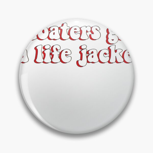 Item preview, Floaters Grab a Life Jacket (custom) designed and sold by cstickerss.