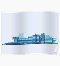 Brutalist Sphinx Poster