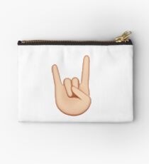 Felsen Hand Emoji Täschchen