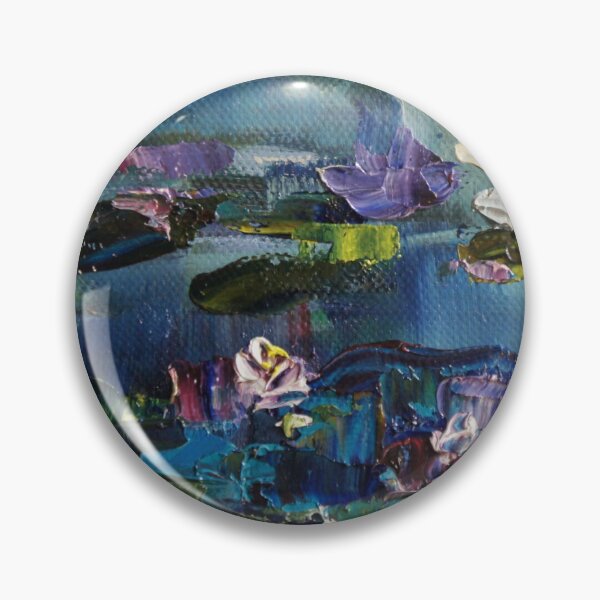 Item preview, Lily Pond - morning - close up 2 designed and sold by Bonnyview Studio.