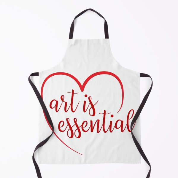 Item preview, art is essential - heart designed and sold by introvertcafe.