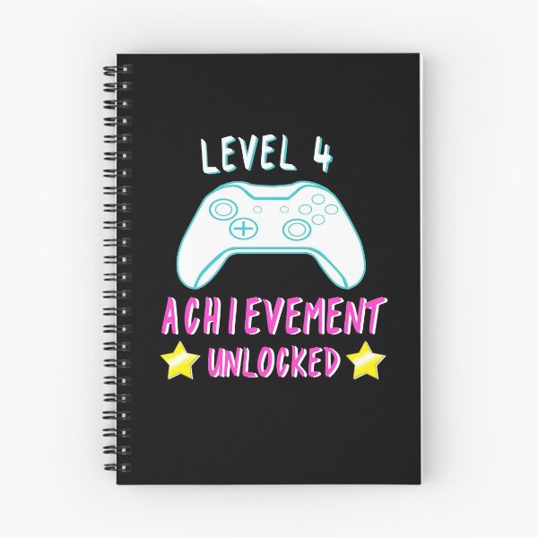 Item preview, Level 4 Birthday Achievement Unlocked Video Gamer designed and sold by NicholiCosplay.