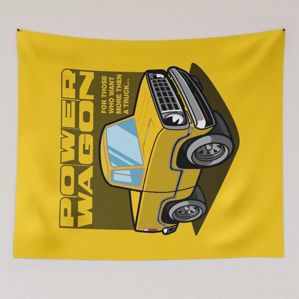 Item preview, School Bus Yellow - Power Wagon designed and sold by Justin Ellis.