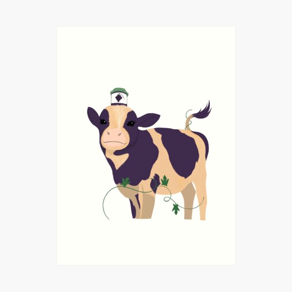 "Jelly Cow" Art Print by tanacheye Redbubble