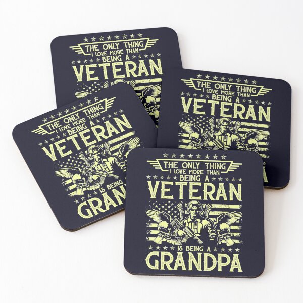 Item preview, The Only Thing More Than Being A Veteran Is Being A Grandpa designed and sold by mmos.