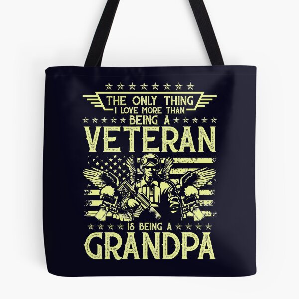 Item preview, The Only Thing More Than Being A Veteran Is Being A Grandpa designed and sold by mmos.