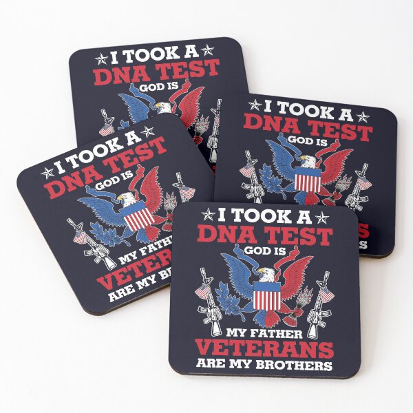 Item preview, I Took A DNA Test and God is My Father Veterans are My Brothers designed and sold by mmos.