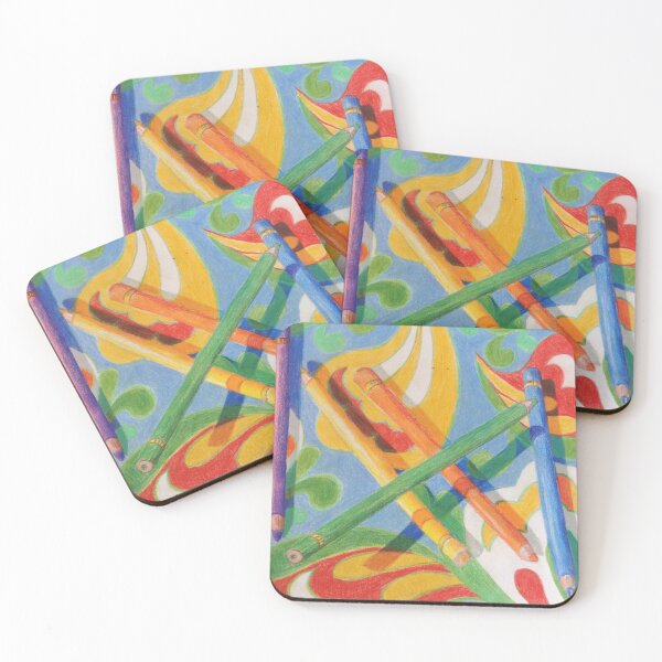 Item preview, Design based on an on a pencil drawing. designed and sold by MatchTheDrapes.