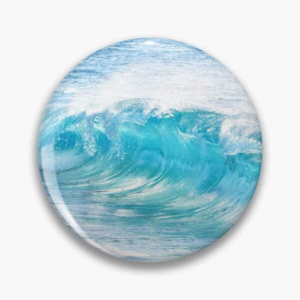 Item preview, Blue Ocean Wave, Beautiful Ocean Scene designed and sold by Logic72.